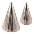 Chapeau pointu carton - lot de 6 - argent