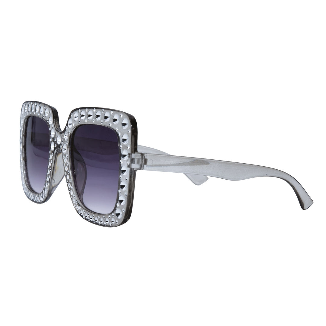 Disco-Brille - Silber
