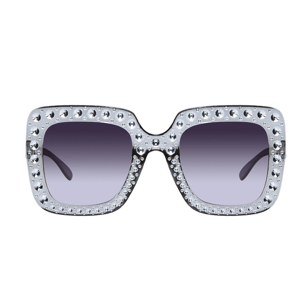 Disco-Brille - Silber