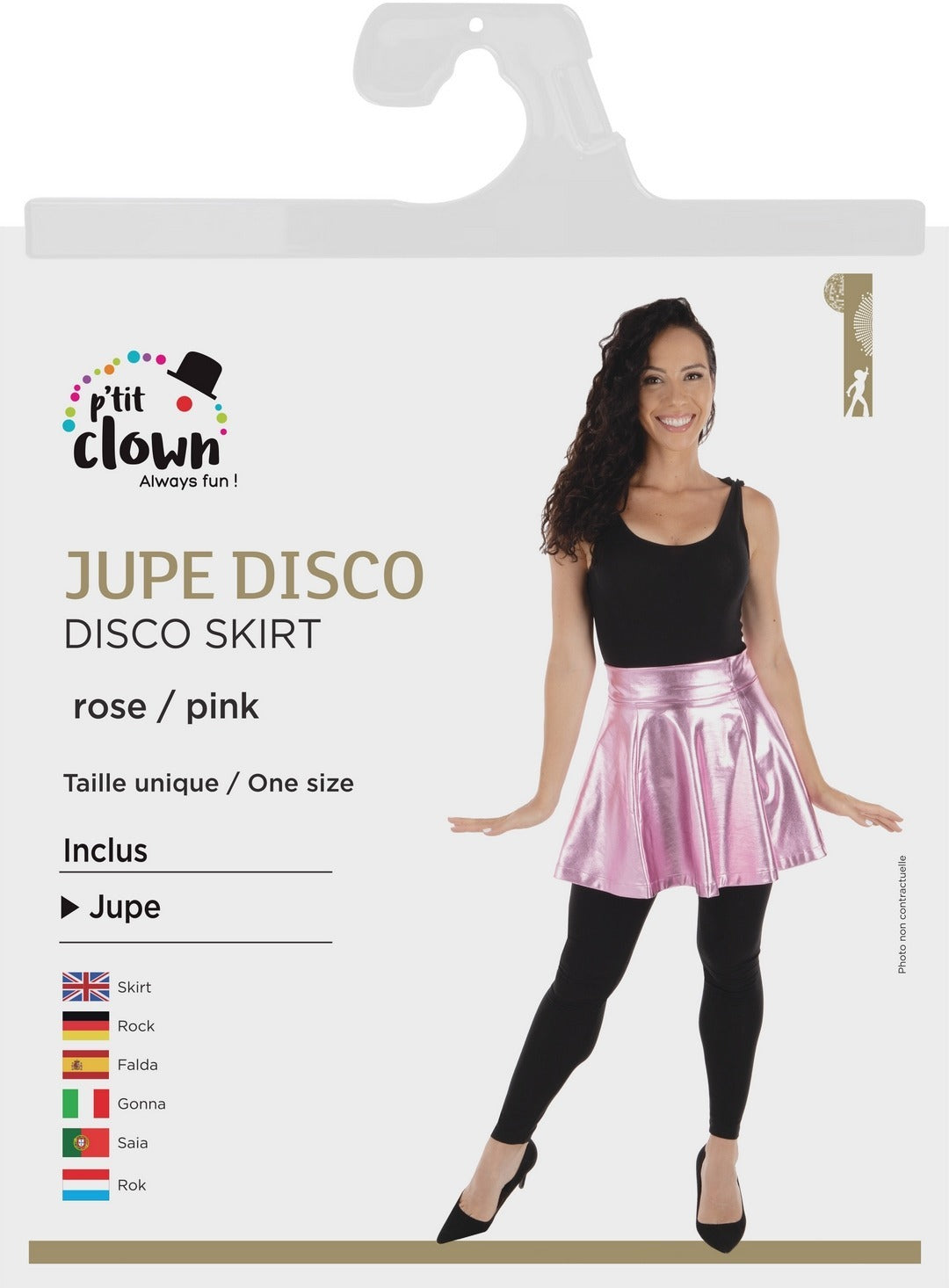 Disco-Rock - Erwachsene - Einheitsgröße - Rosa