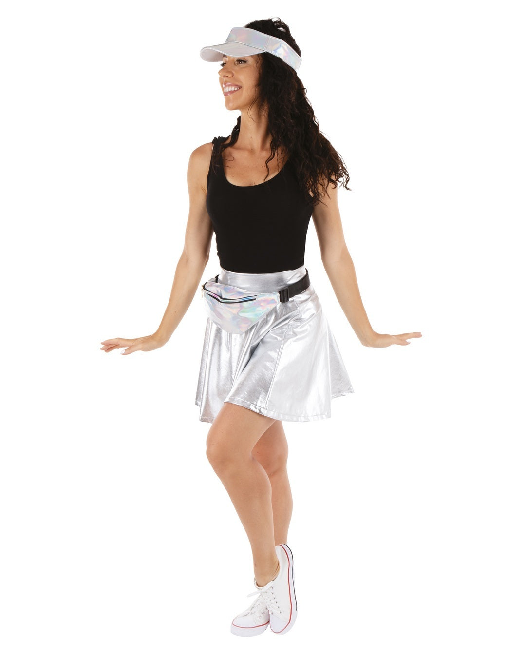 Disco-Accessoire-Set – silber – Erwachsene