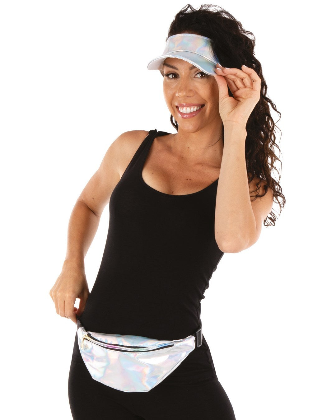 Disco-Accessoire-Set – silber – Erwachsene