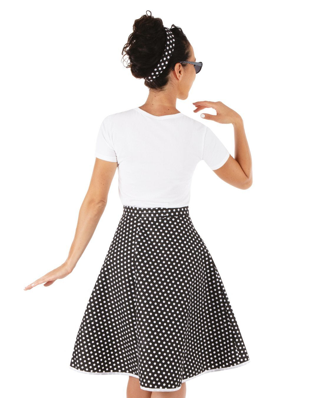 1950s set - adult - one size - adult - black
