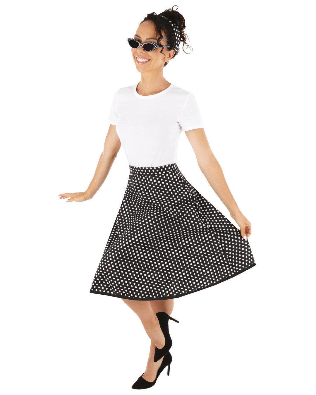 1950s set - adult - one size - adult - black