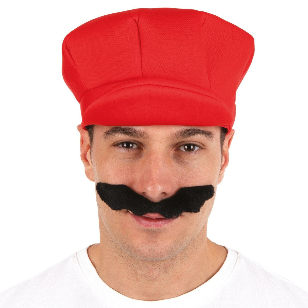 Casquette de plombier - adulte - rouge
