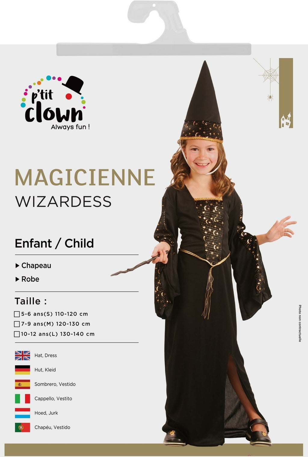 Costume magicienne - enfant