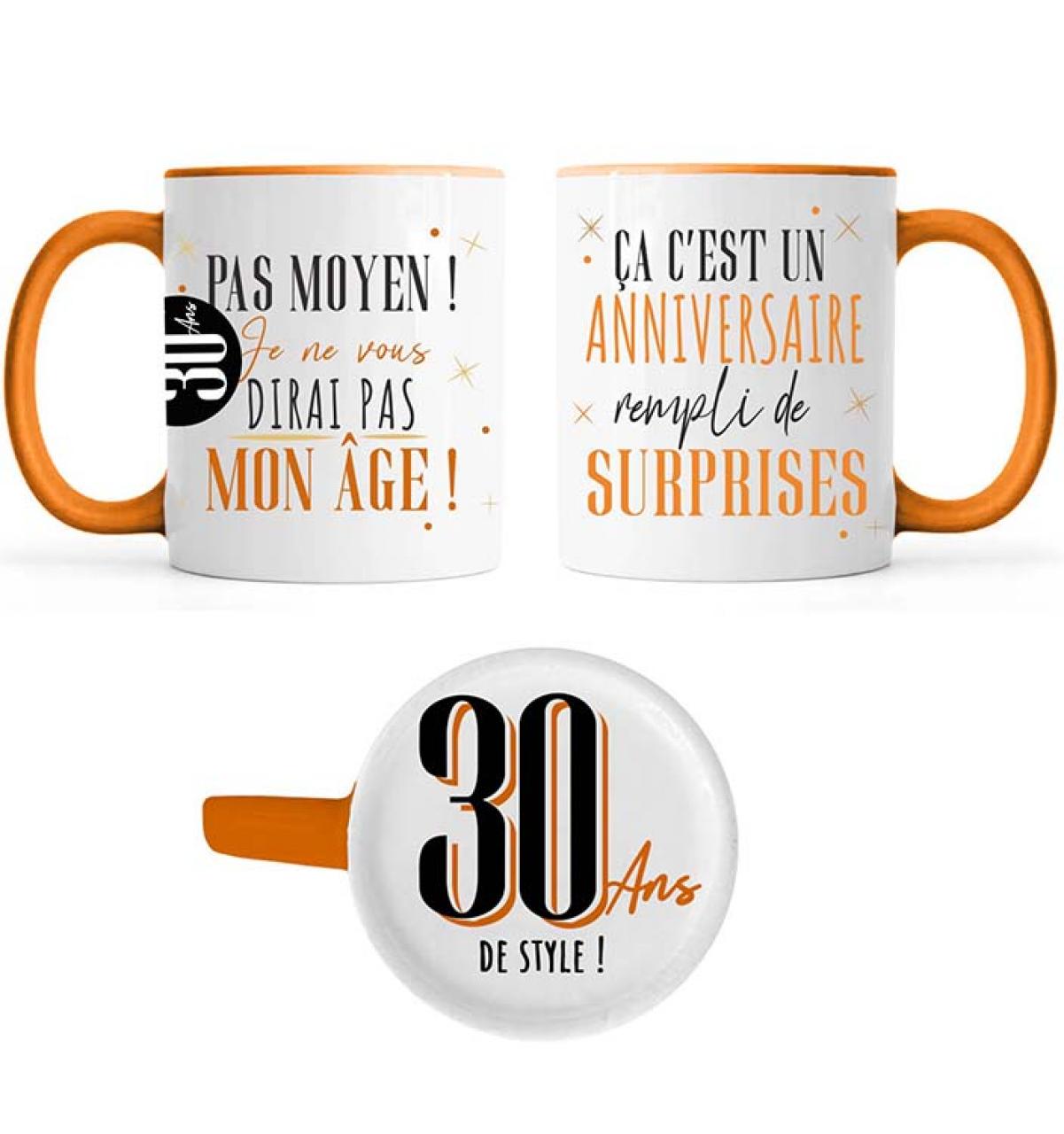 Tasse zum 30. Geburtstag