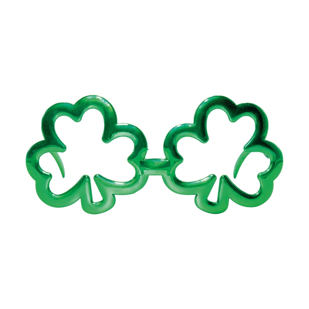 St. Patrick's Brille - Kleeblätter