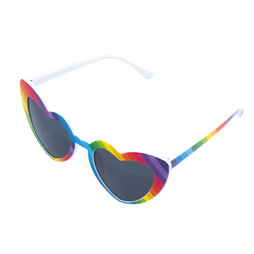 Lunettes arc-en-ciel - coeur