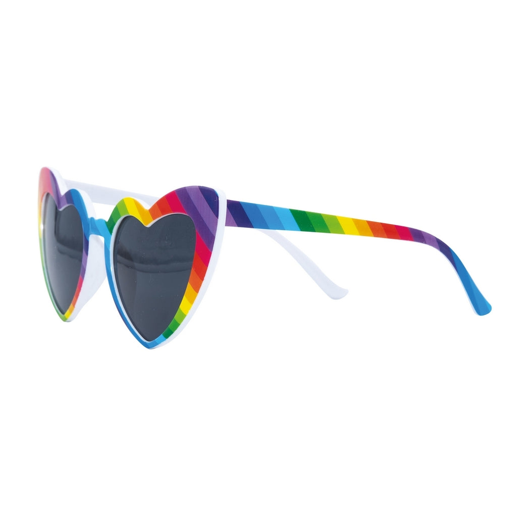Lunettes arc-en-ciel - coeur