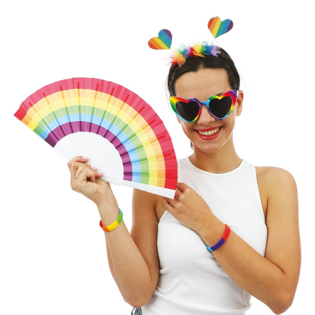 Lunettes arc-en-ciel - coeur