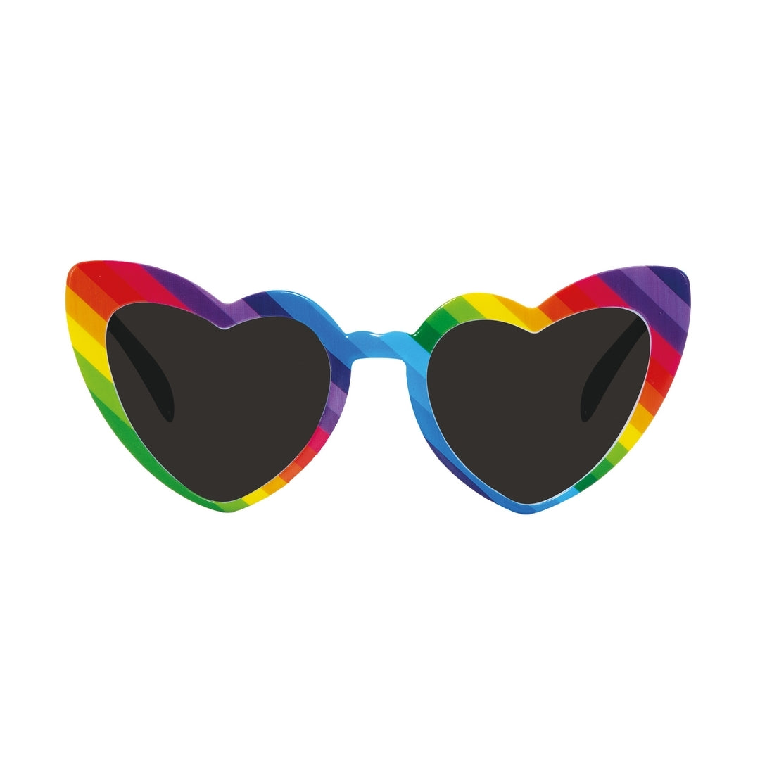 Lunettes arc-en-ciel - coeur