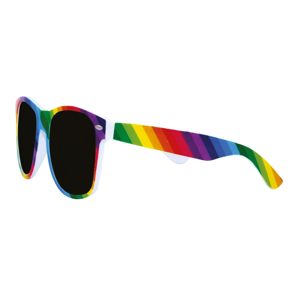 Blues Brothers Brille - Regenbogen