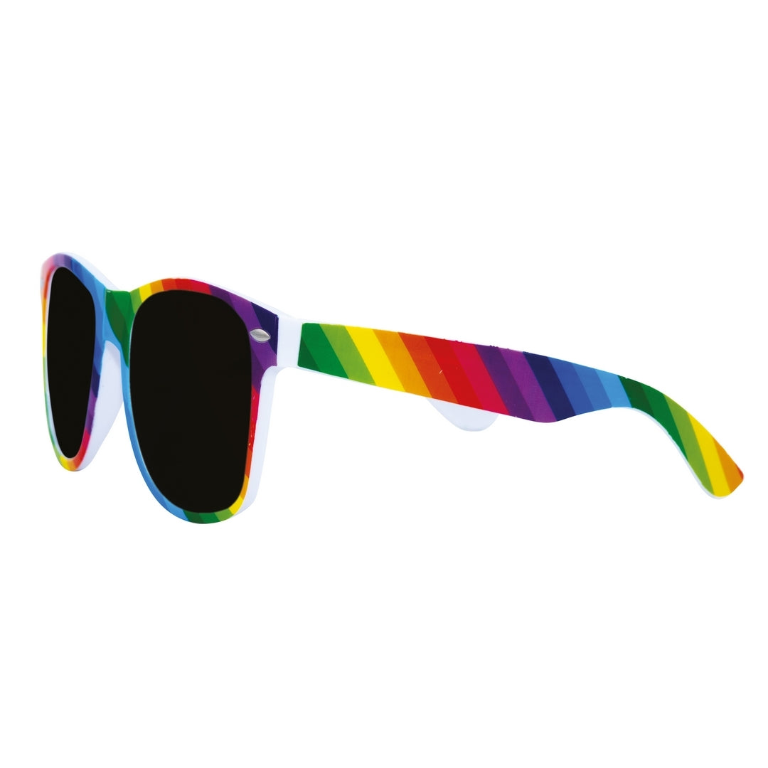 Blues Brothers Brille - Regenbogen