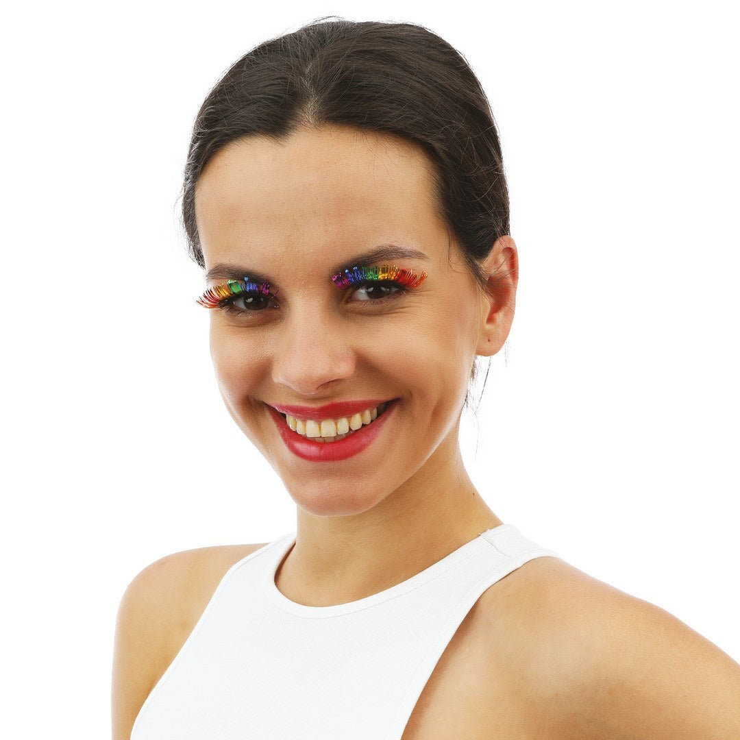 Regenbogen-Wimpern