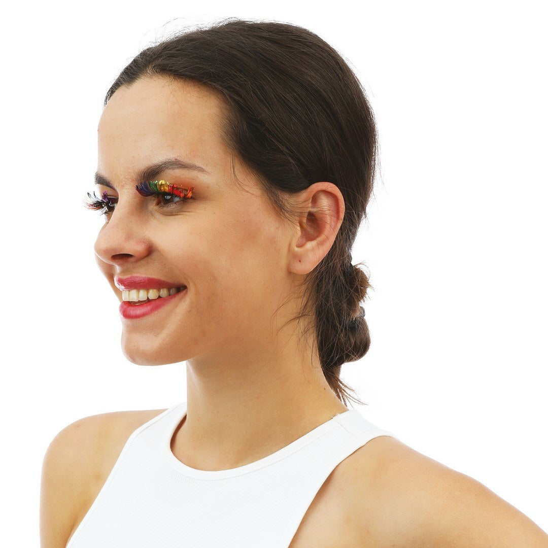 Regenbogen-Wimpern