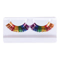 Faux-cils arc-en-ciel