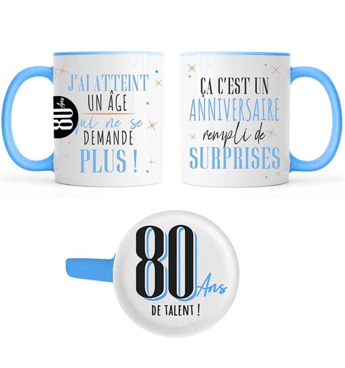 Tasse 80. Geburtstag
