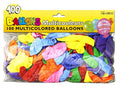 100 Luftballons in verschiedenen Farben