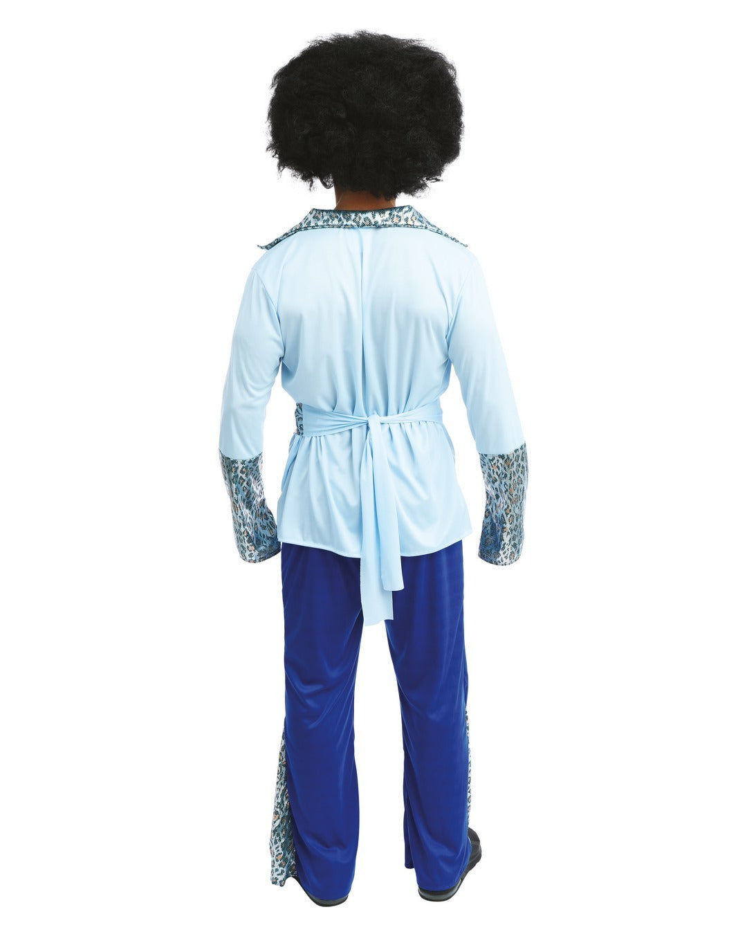 Disco-Kostüm - blau - Herren
