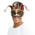 Venezianische Maske mit Schellen