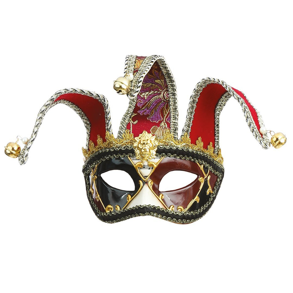 Venezianische Maske mit Schellen