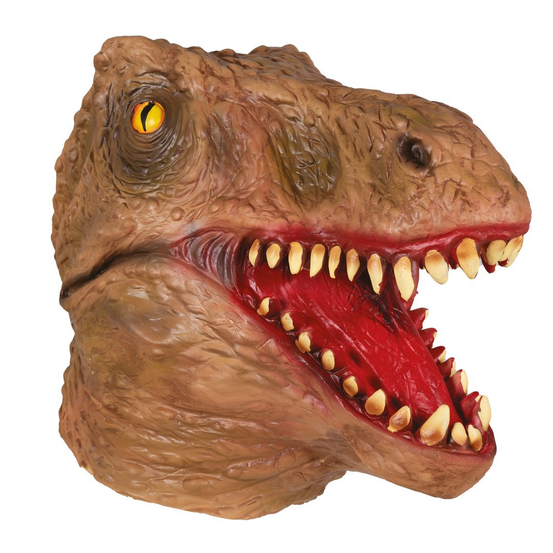 T-Rex-Ganzkopfmaske - Erwachsene
