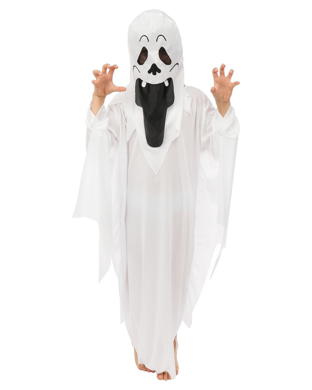 Costume fantôme - blanc - enfant
