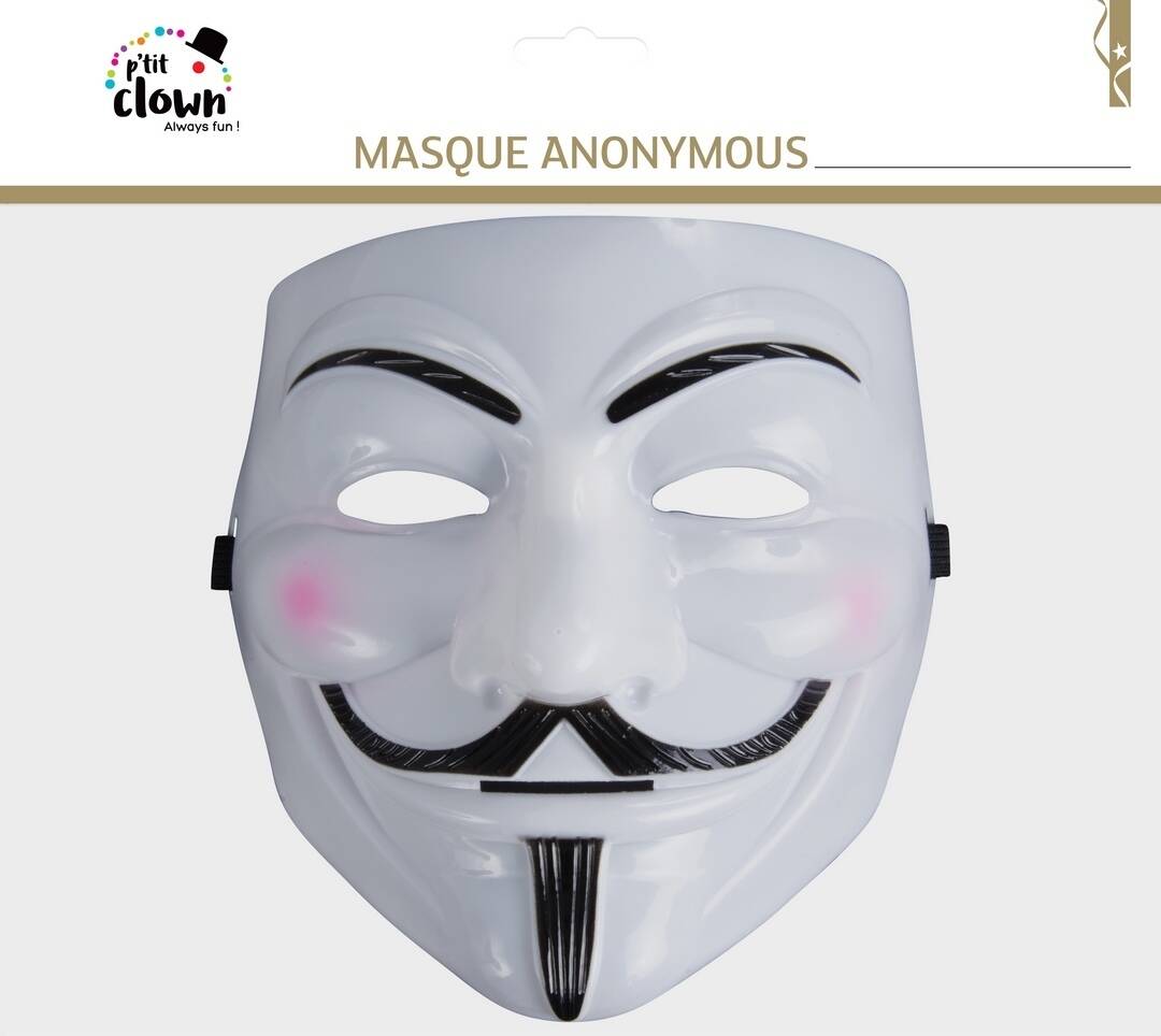 Anonymous-Maske – Erwachsene