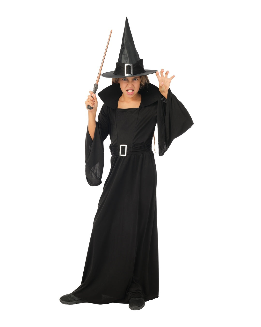 Costume sorcière - noir - enfant