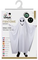 Costume fantôme - phosphorescent - taille unique - enfant