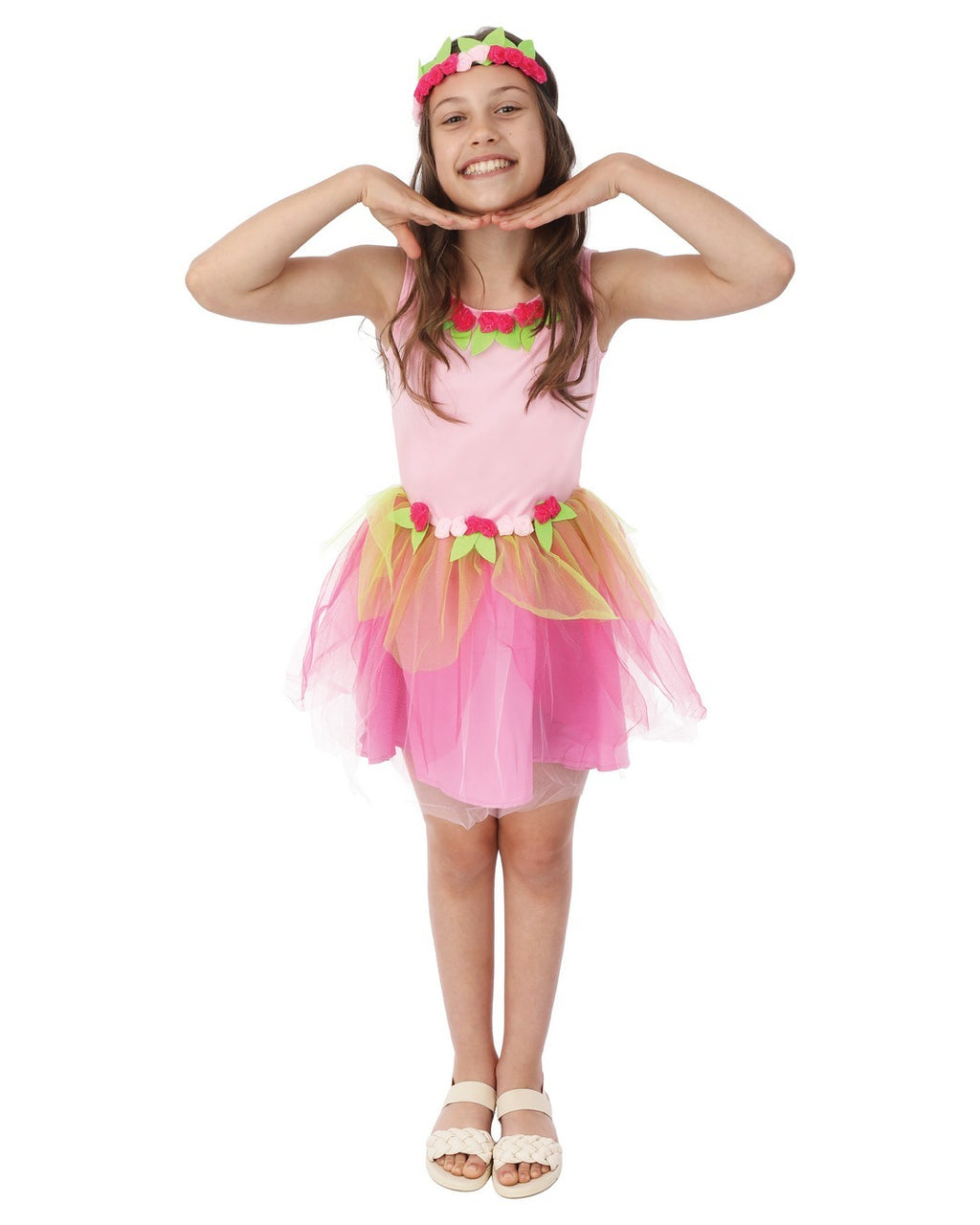 Costume fée - rose - enfant