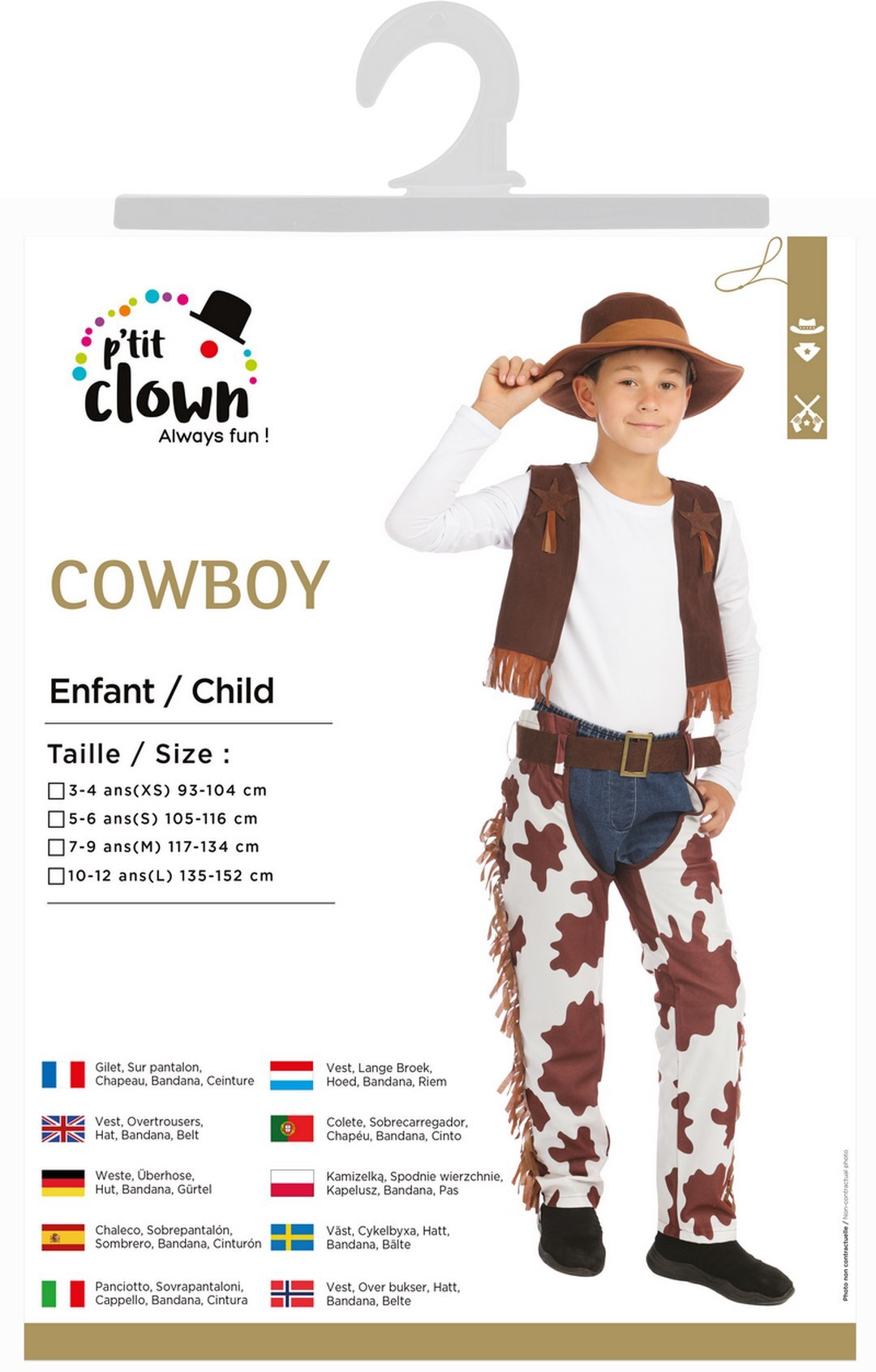 Cowboykostüm – Kinder