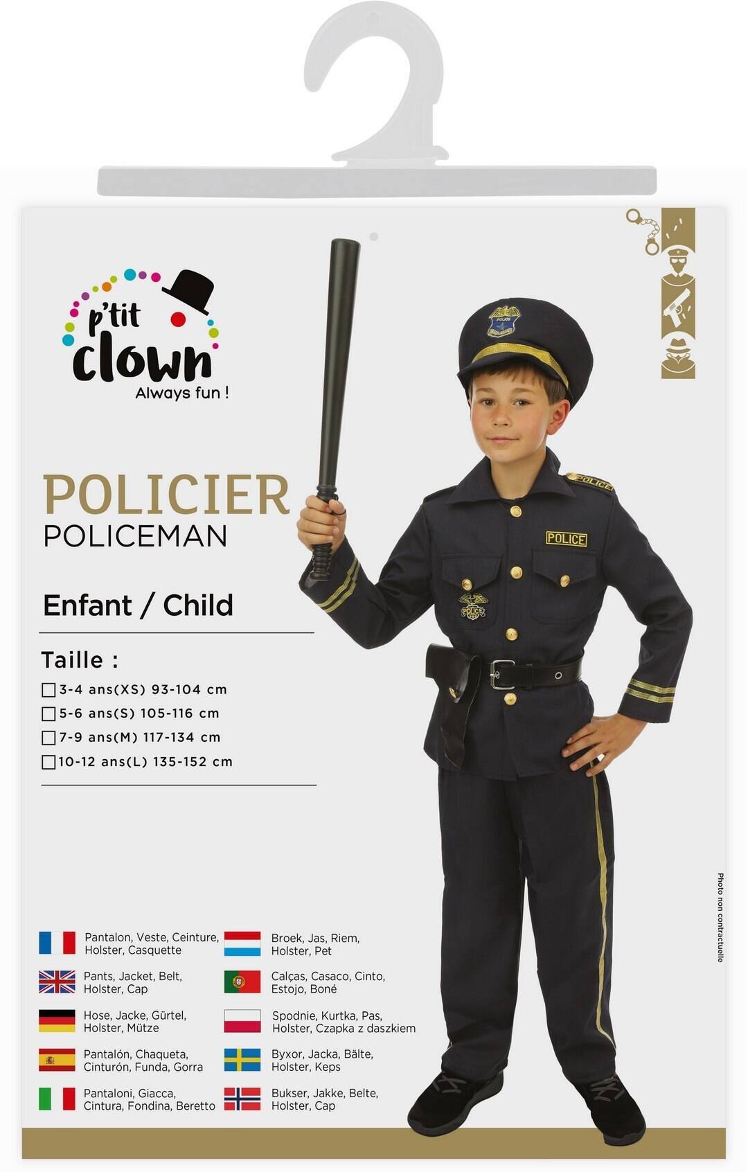 Polizeikostüm - Kind