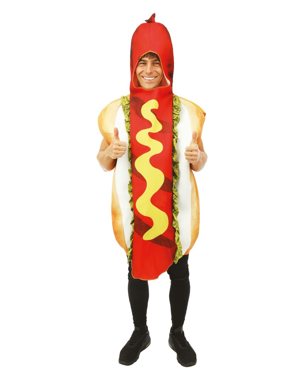 Hotdog-Kostüm – Einheitsgröße – Erwachsene
