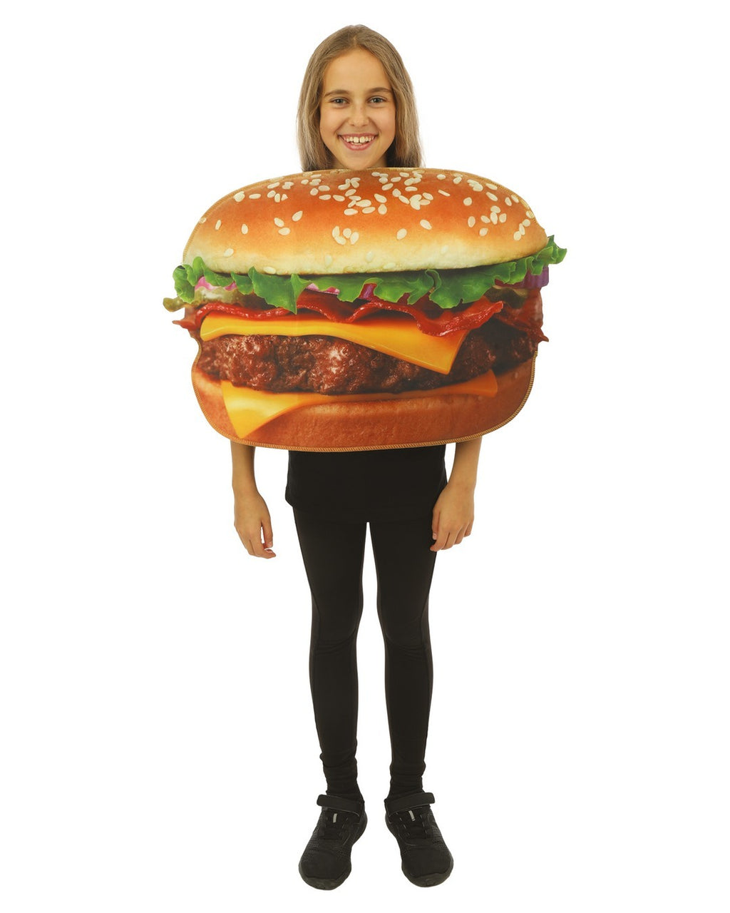 Costume burger - taille unique - enfant