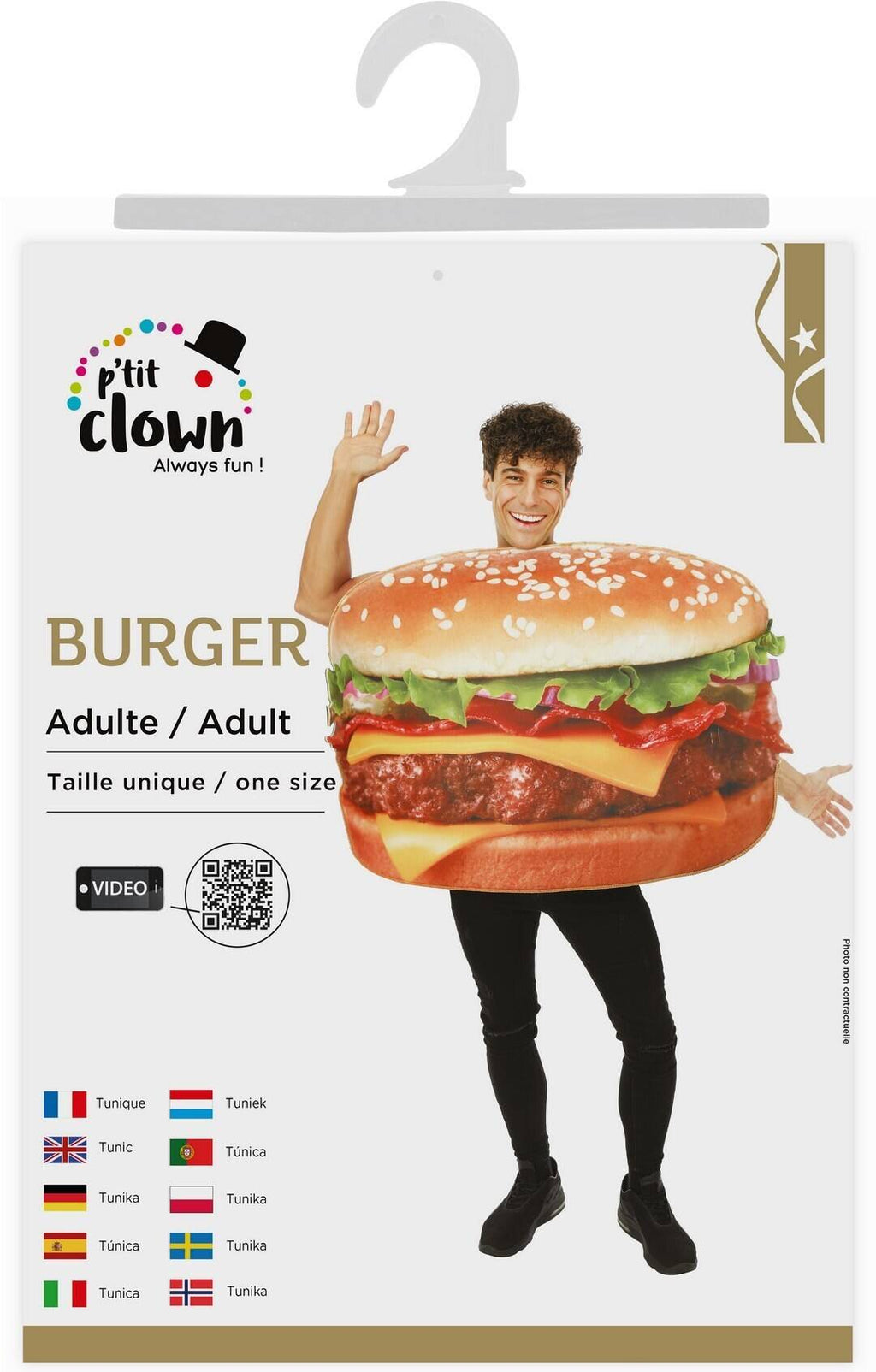 Burgerkostüm – Erwachsene