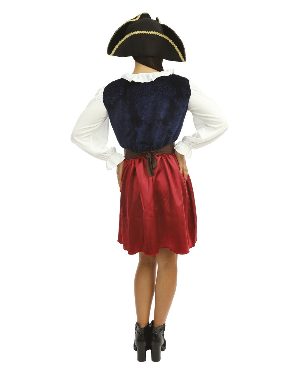 Piratenkostüm - blau - Damen