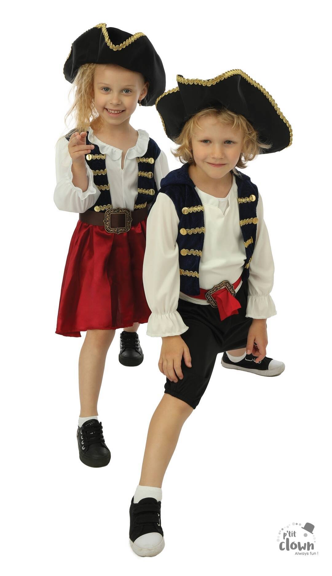Piratenkostüm – Blau – Junge