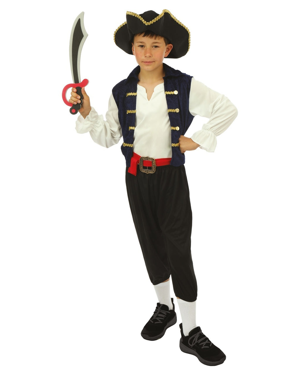 Piratenkostüm – Blau – Junge
