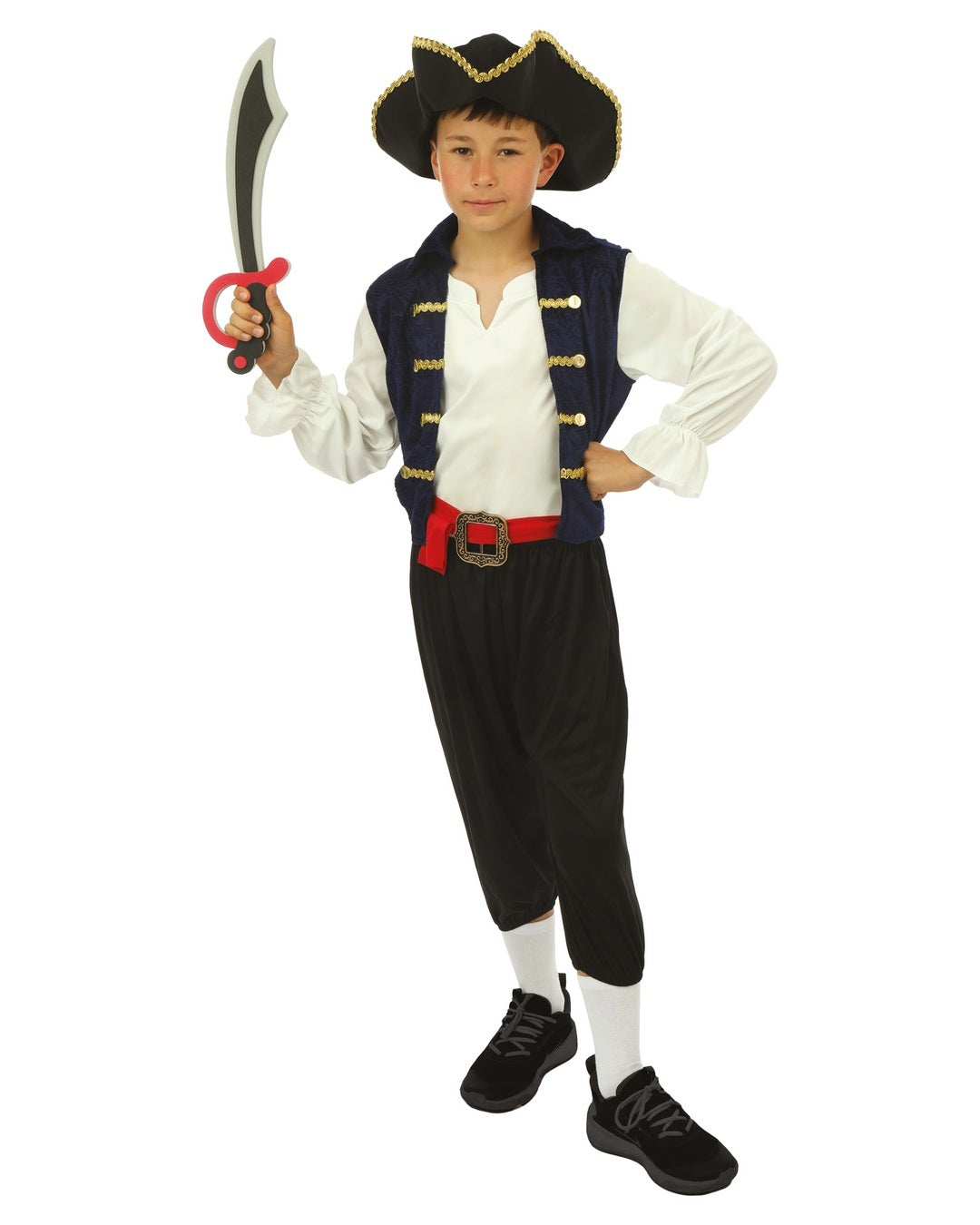 Piratenkostüm – Blau – Junge