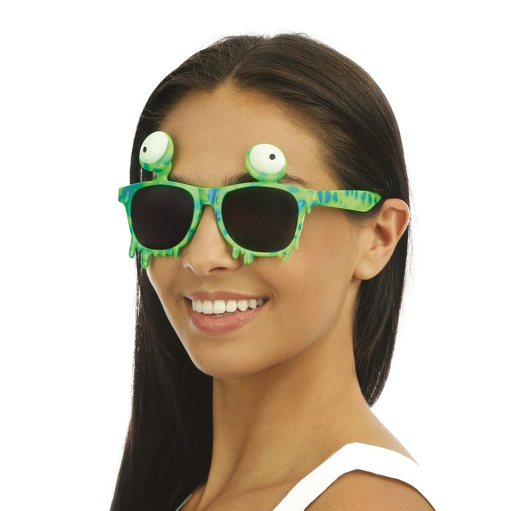 Lunettes monstre vert