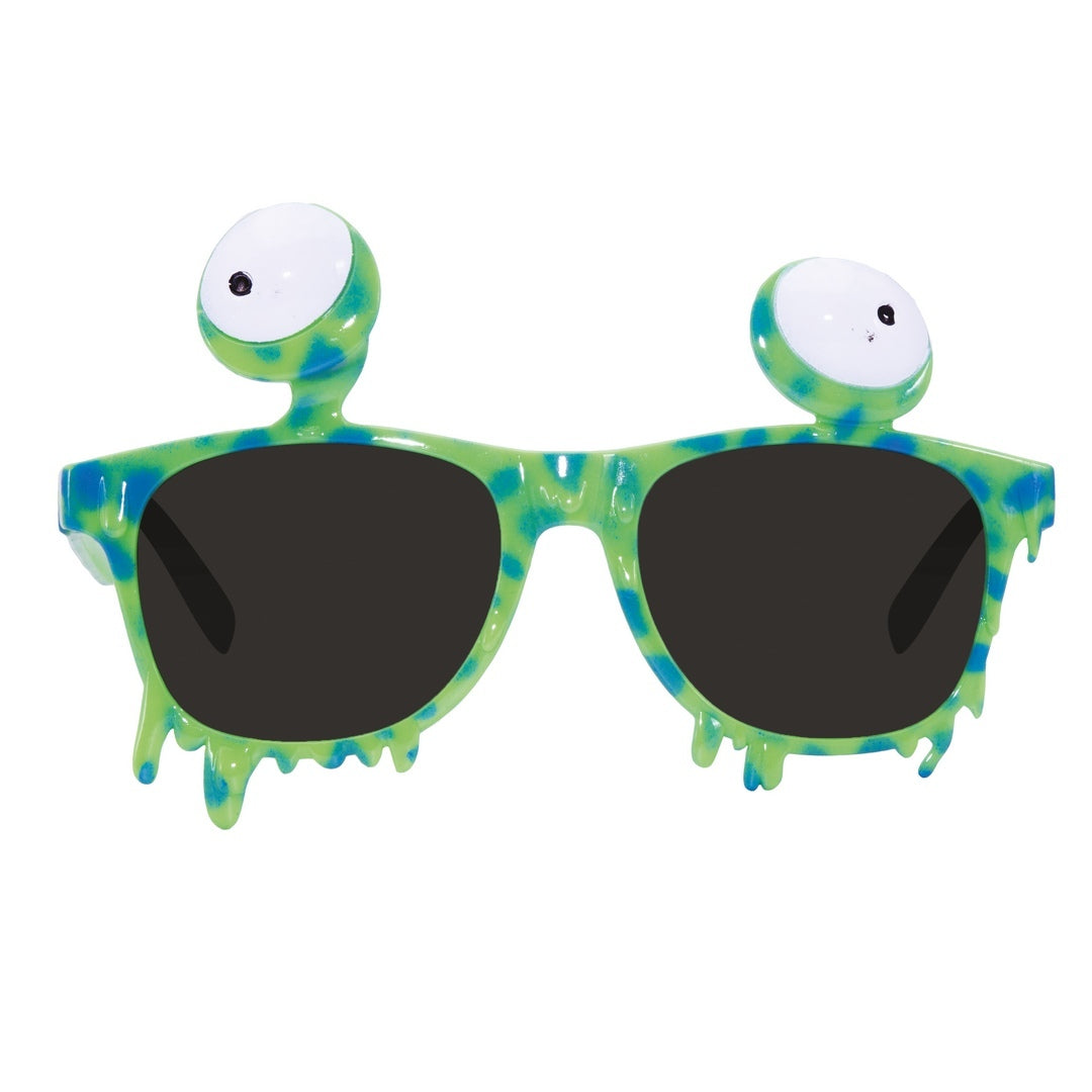 Lunettes monstre vert