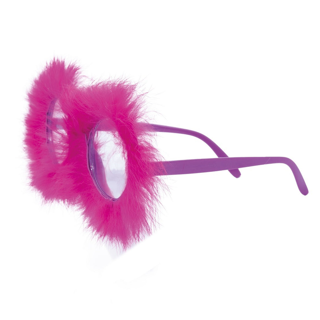 Lunettes boa rose