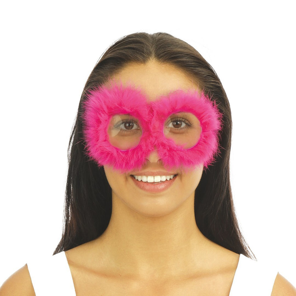 Lunettes boa rose