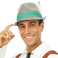 Bavarian Borsalino hat - grey - adult