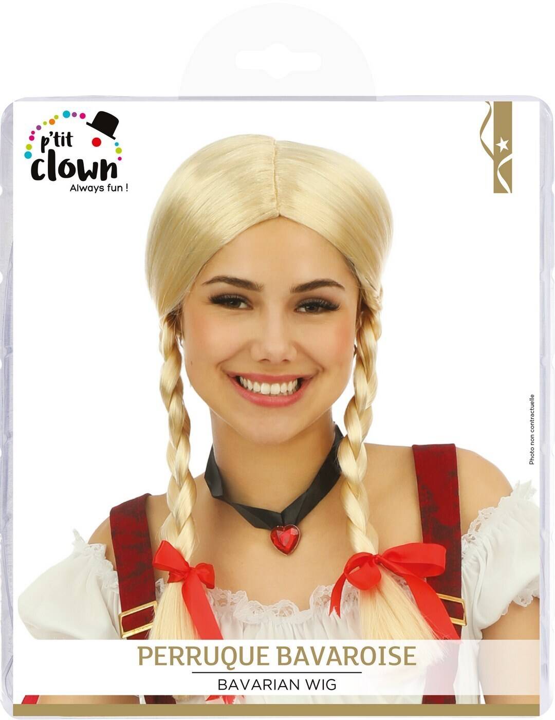 Perruque bavaroise - blond
