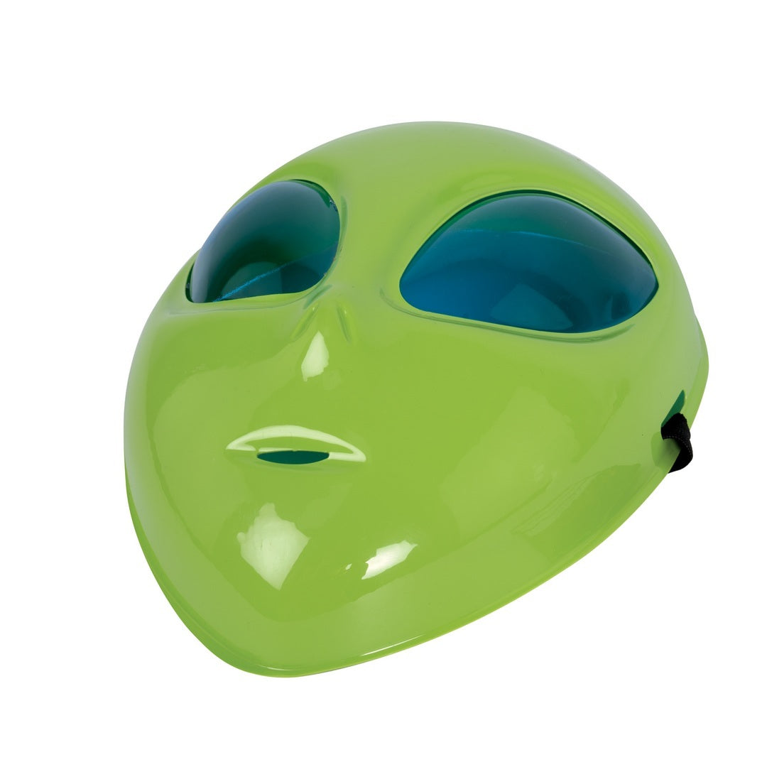 Außerirdische Maske - grün - Erwachsene