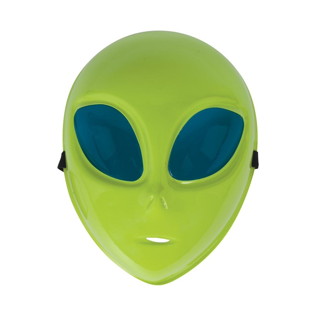 Außerirdische Maske - grün - Erwachsene