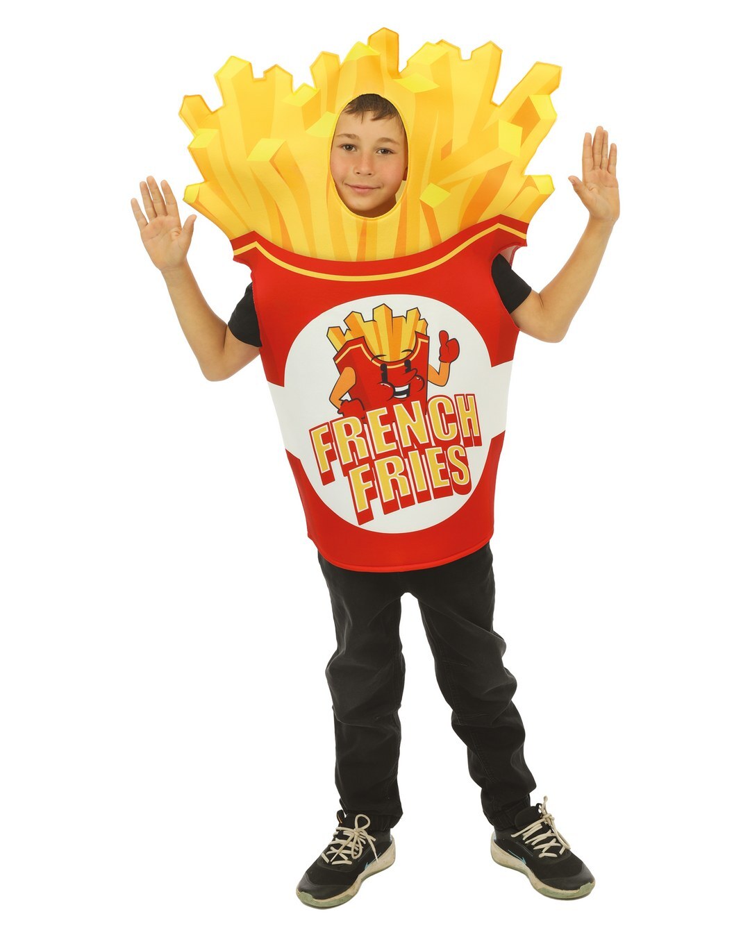 Kostüm Pommes Frites - Einheitsgröße - Kind
